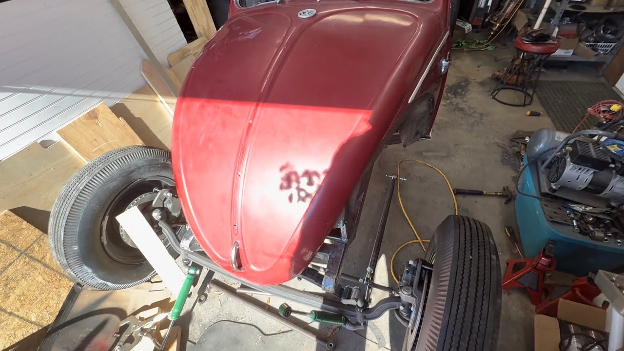 Volksrod project “Moparvergnugen”. 66 beetle + 78 bus + 225 Slant 6 :                      Part 3
