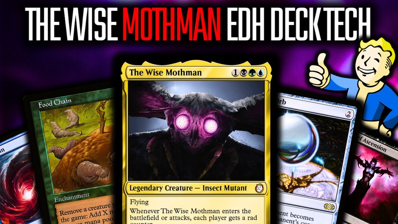 The *BEST* Mill Commander 🦋 | EDH Deck Tech | The Wise Mothman | Food Chain Combo  | MTG Commander