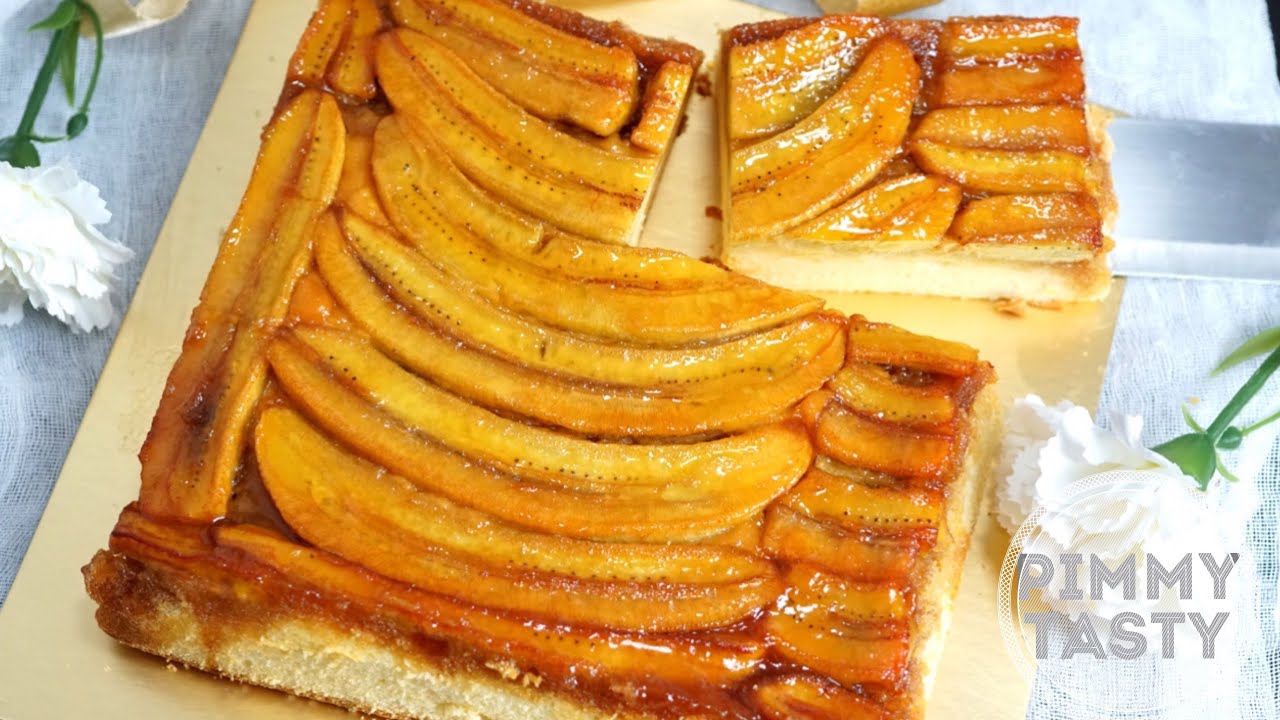 สูตรเค้ก Banana Upside Down Cake  Recipe นุ่ม ฉ่ำ หอมมมมมาก