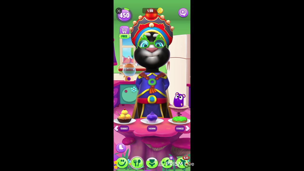 MY Talking Tom #shorts #live #trending #viraltom #funnycat #satisfying #mytalkingtom2 #tom #game