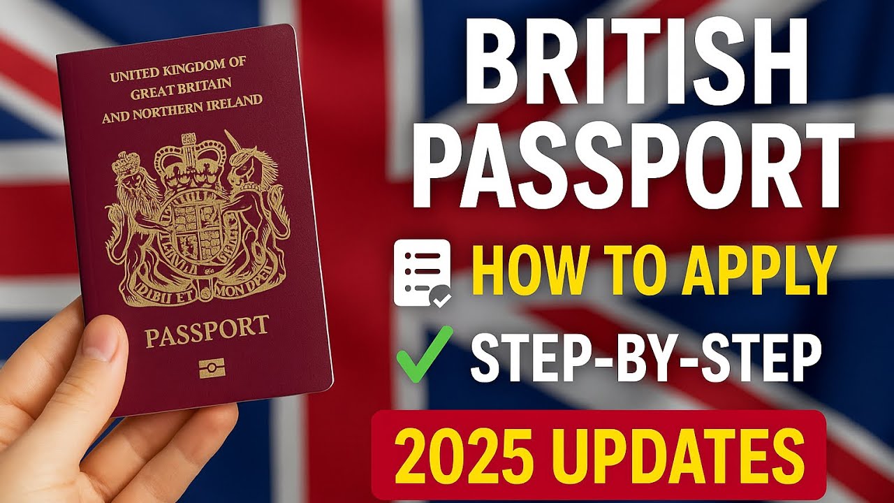 British Passport | How to apply | Step By step Guidelines 2025 #britishpassport