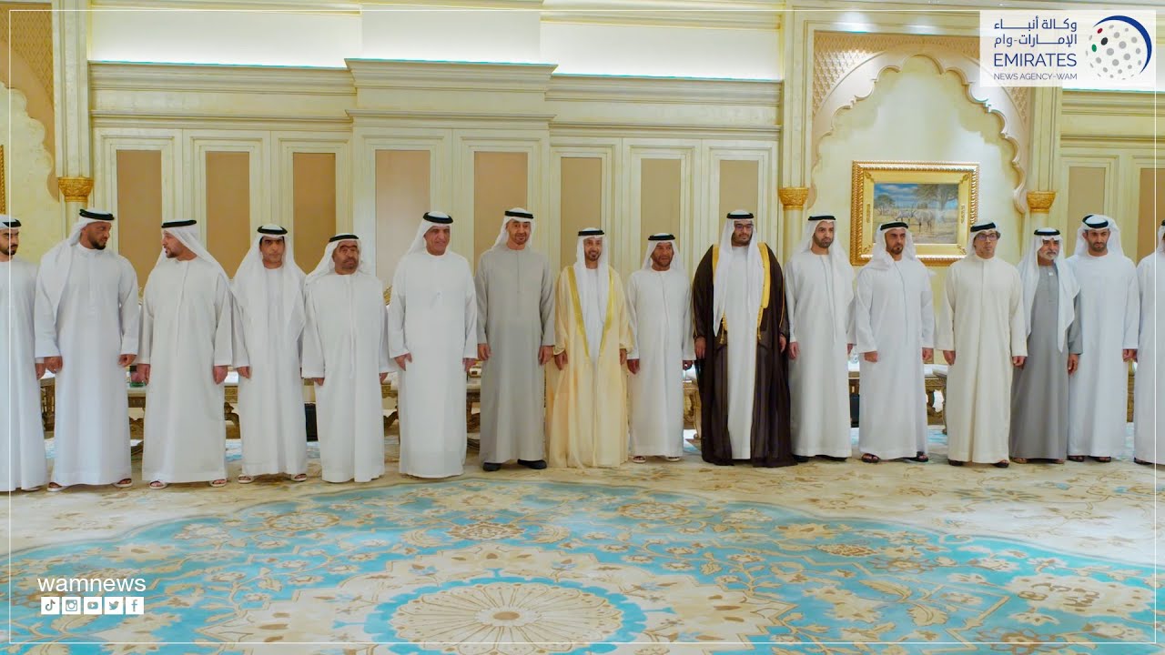 رئيس الدولة يحضر حفل زفاف أحمد سلطان الظاهري