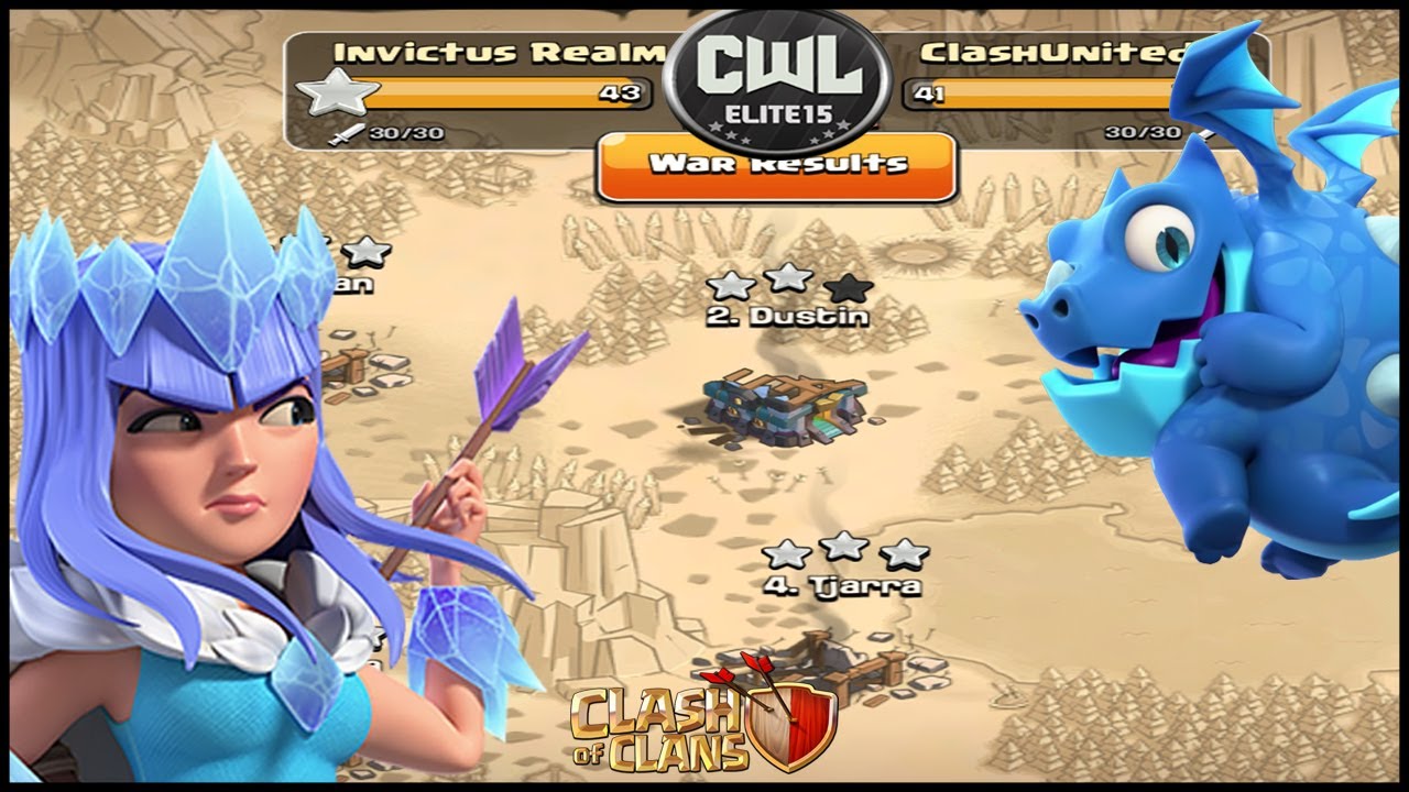 Invictus Realm vs ClashUnited | CWL Elite 15 Week 2 | Best TH13 Attack Strategy | Clash of Clans