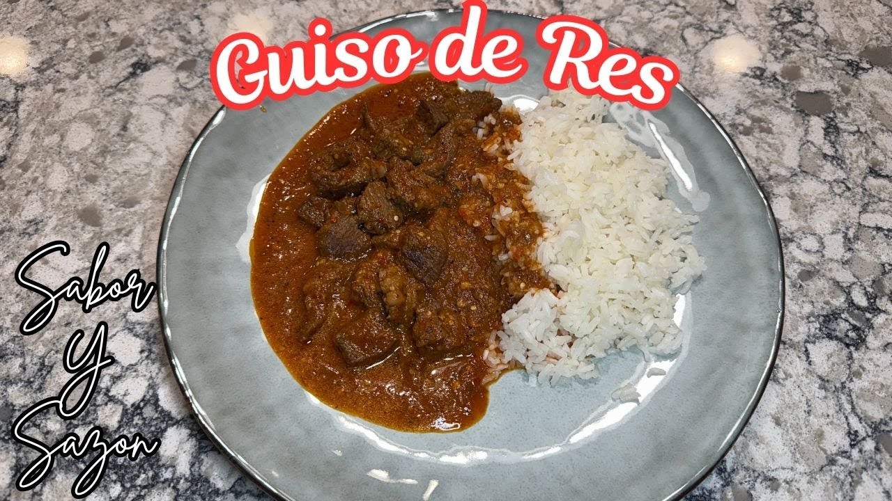 Guiso de Carne de Res en Salsa de Chile de Árbol y Chile Puya | Receta Mexicana Fácil