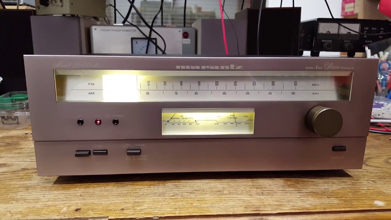Marantz 2060M Tuner service and LED modification