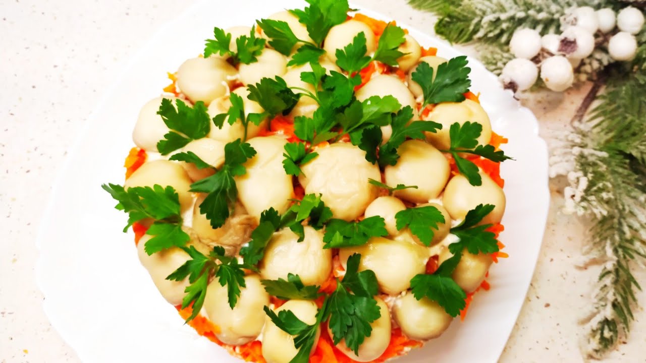 Любимый зимний салат
