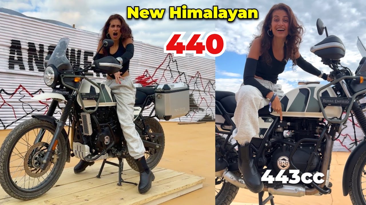 Himalayan 440 launched -new engine, lighter bike than 450! 