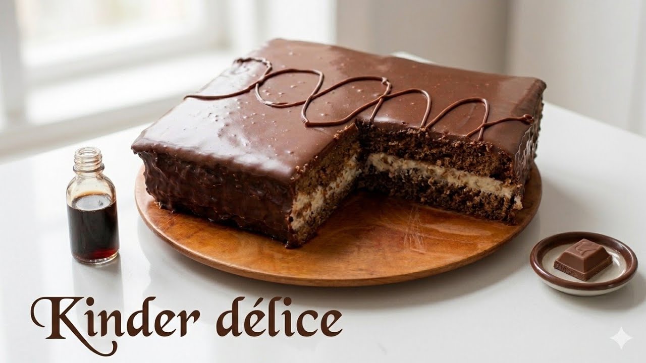 kinder delice / recette facile - kinder delice  / easy recip