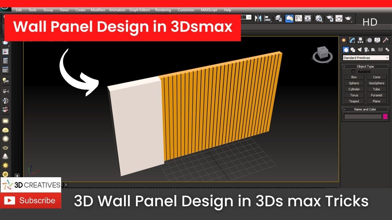 3Ds Max Wall Panel Design: The Ultimate 3ds Max Tutorial