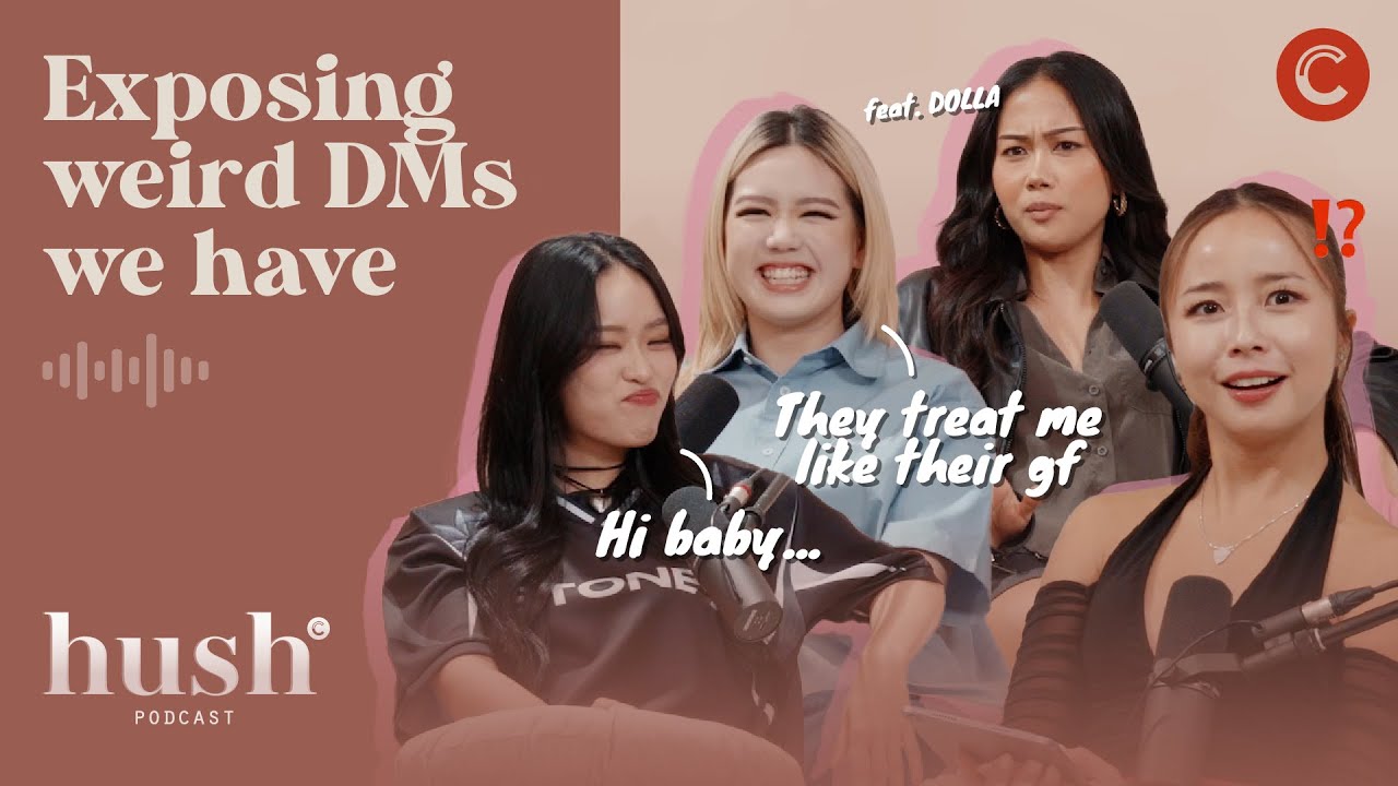 Weird things people on the internet have said to us ft. DOLLA | Hush Podcast