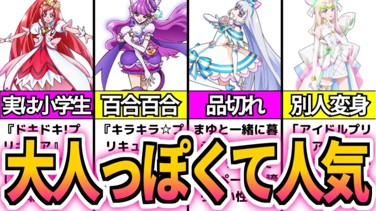 【プリキュア】視聴者憧れのクールなプリキュア5選ww【プリキュアゆっくり解説】