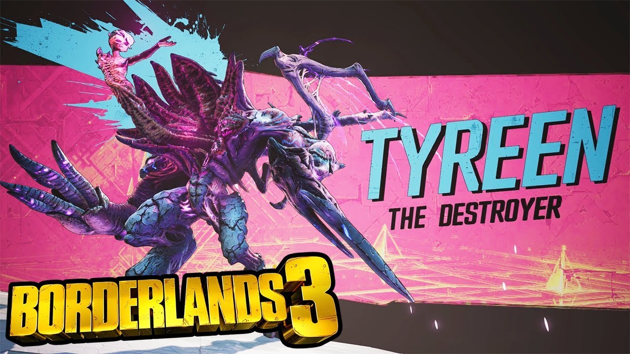 BORDERLANDS 3 Final Boss Fight - Borderlands 3 Tyreen The Destroyer Boss Fight (#Borderlands3)
