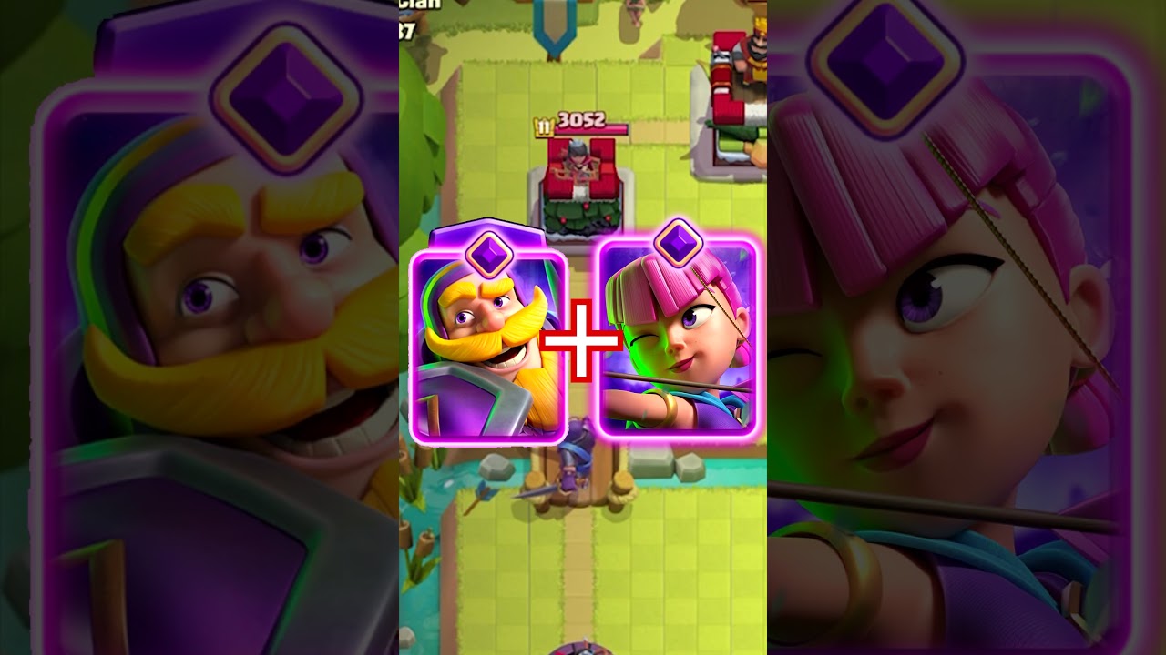 BEST DOUBLE EVOLUTION COMBOS IN CLASH ROYALE! #clashroyale #shorts