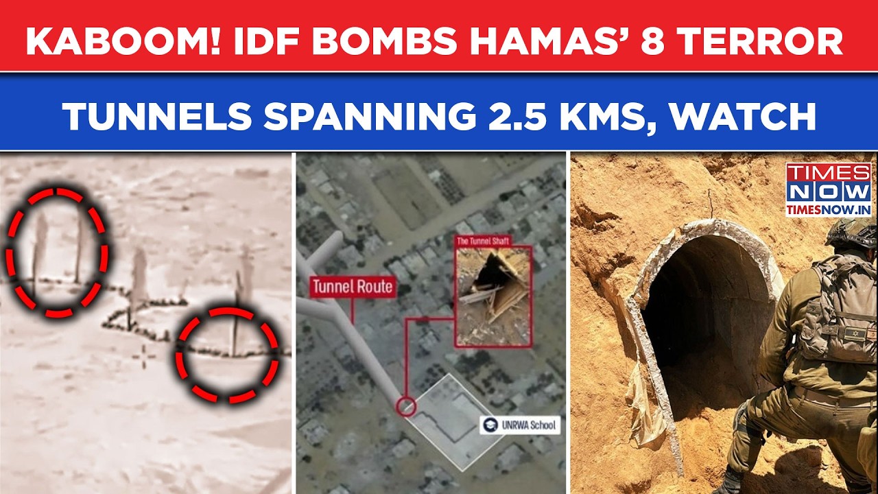 Kaboom! IDF Bombs Hamas&rsquo; 8 Terror Tunnels Spanning 2.5 Kms In Gaza| Watch Deadly Rafah Strike