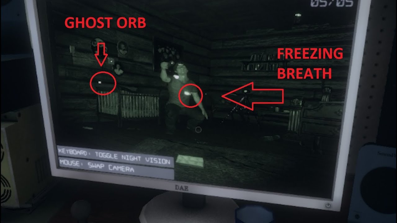 HOW TO SPOT GHOST ORBS - PHASMOPHOBIA