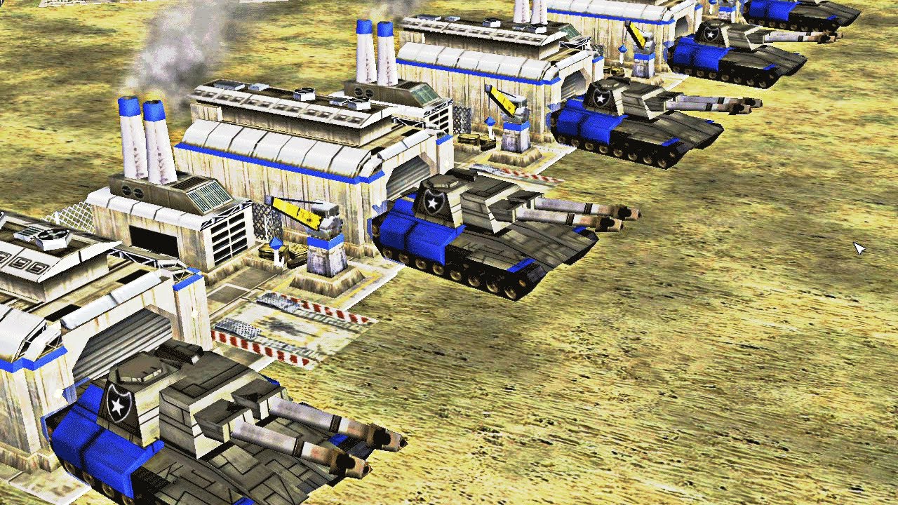 IRONSIDE +Colonel Button + Super Challenge vs 7 China BOSS - C&C Generals Apocalyptic