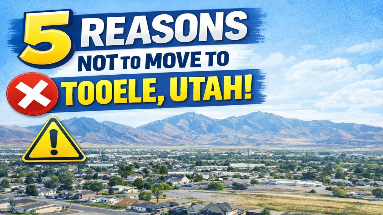 5 Reasons not to move to Tooele, Utah | Living in Tooele Utah | Cons of moving to Tooele Utah