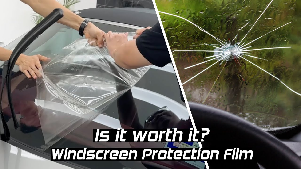 My Windscreen Cracked Again Because I didn't install Windscreen Protection Film