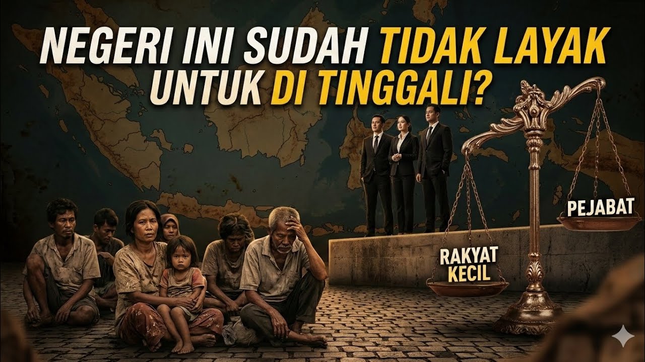 Negeri ini tidak layak untuk ditinggali? 