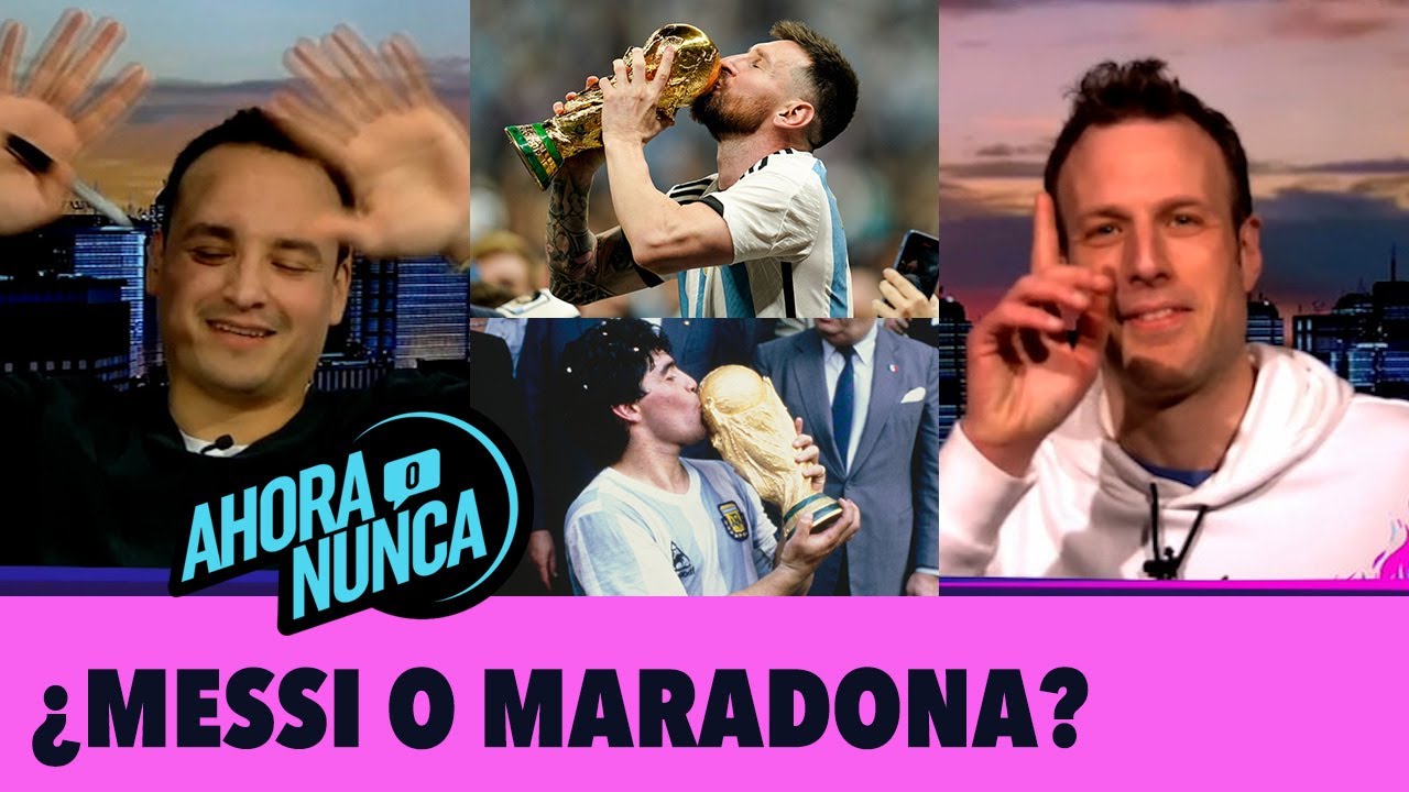 Barak Fever: “MESSI Y MARADONA ES UN EMPATE.”