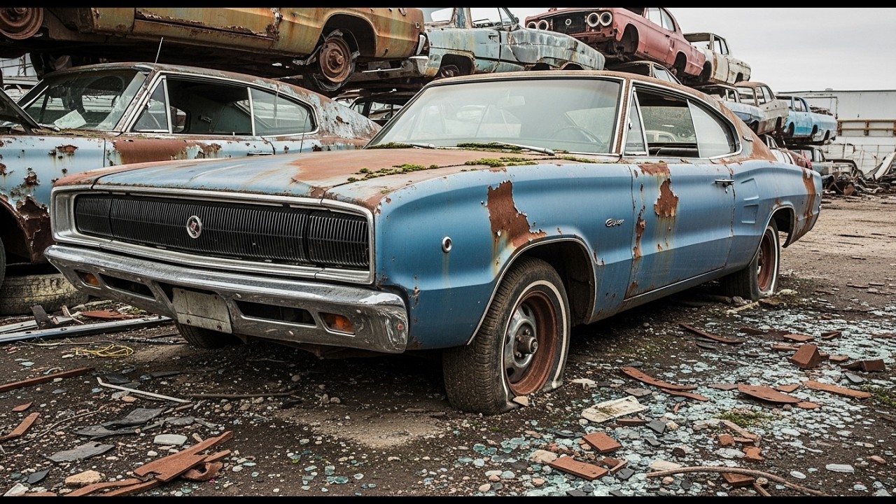 ASMR Car Restoration | 1967 Dodge Charger Full Restoration From Abandoned To Showroom Luxury