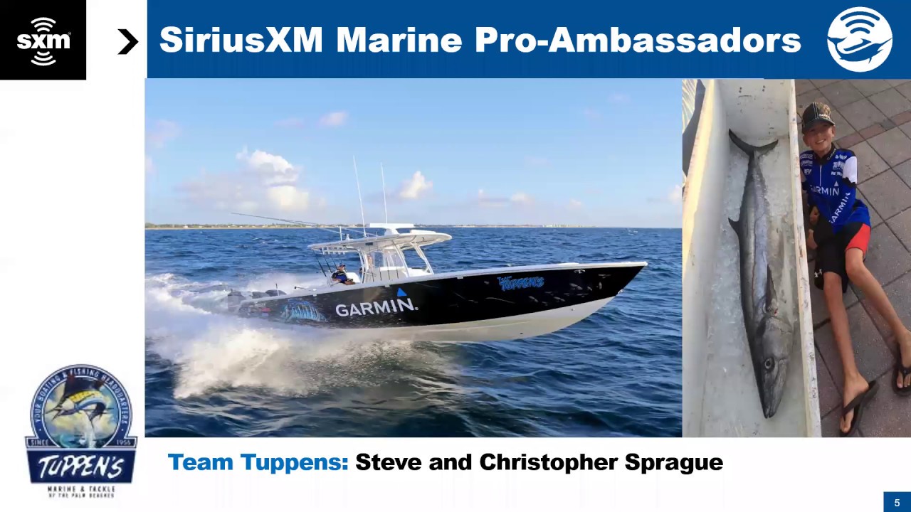 Webinar | SiriusXM Marine Fish Mapping on Garmin | May 2020