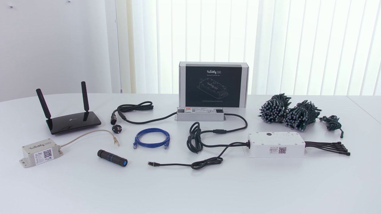 Tutorial: Twinkly Pro Controller 1500 ETH | How to setup
