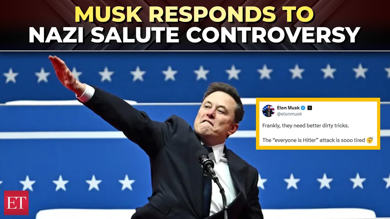 Did Elon Musk do Nazi Salute? Billionaire responds: &lsquo;Try better dirty tricks, everyone is Hitler'