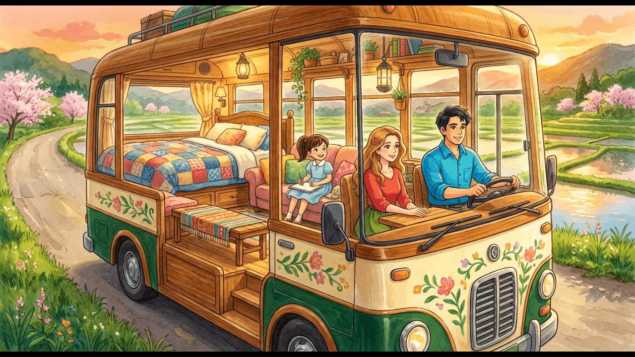A Cold Day Outside, A Warm Night Inside | Silent Life in a Mobile Home