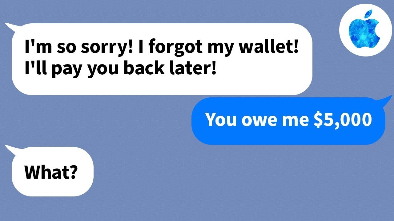【Apple】I put an end to the class moocher's eat and run spree, once and for all...