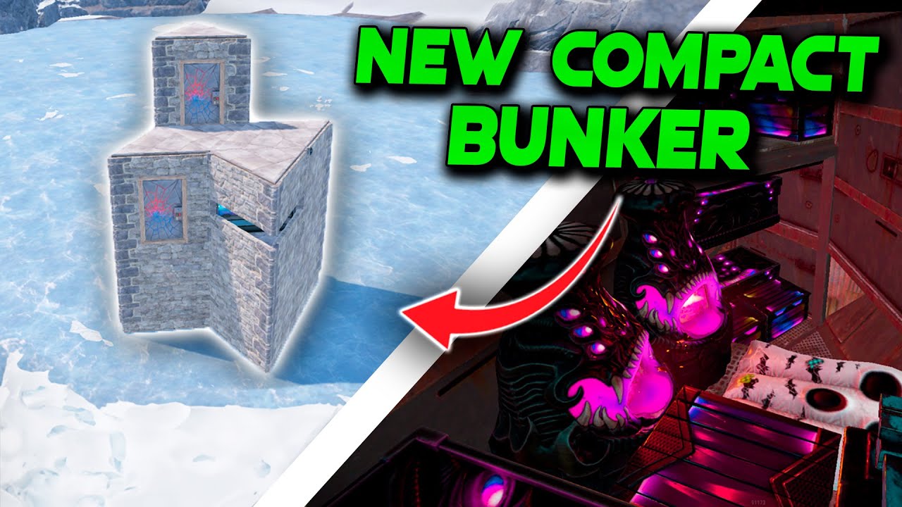 NEW COMPACT BUNKER In Rust | Rust Building Tutorial 2023