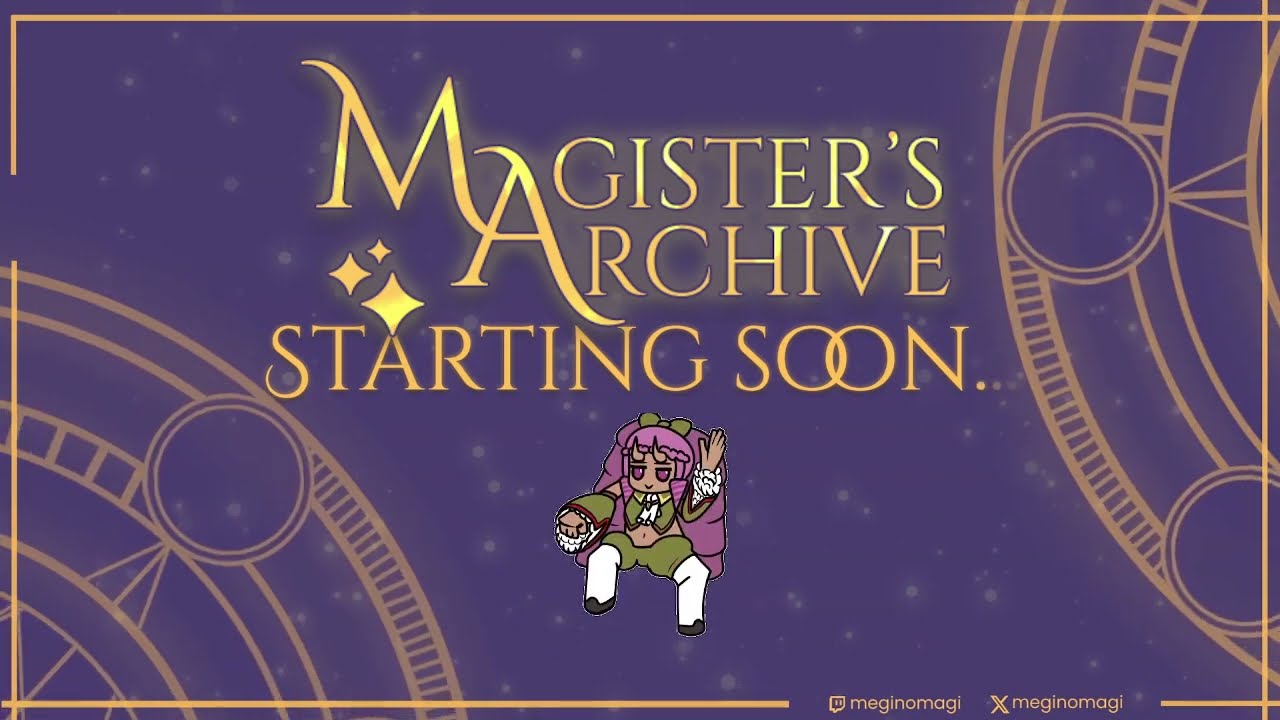 Magister's Archive Episode 2: Meet @nosharko !