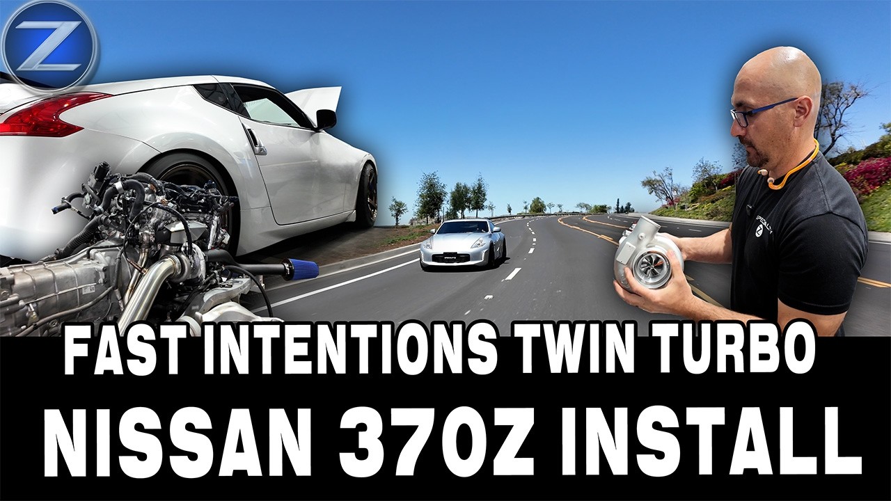 Модификация Nissan 370Z с двойным турбонаддувом // Установка комплекта Fast Intentions