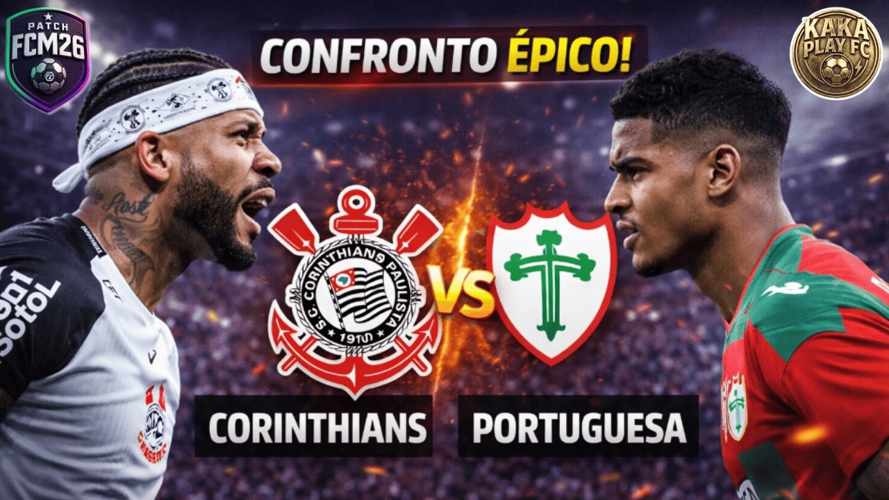 🚨 QUARTAS DO PAULISTÃO NO FC 26: CORINTHIANS x PORTUGUESA FOI INSANO!
