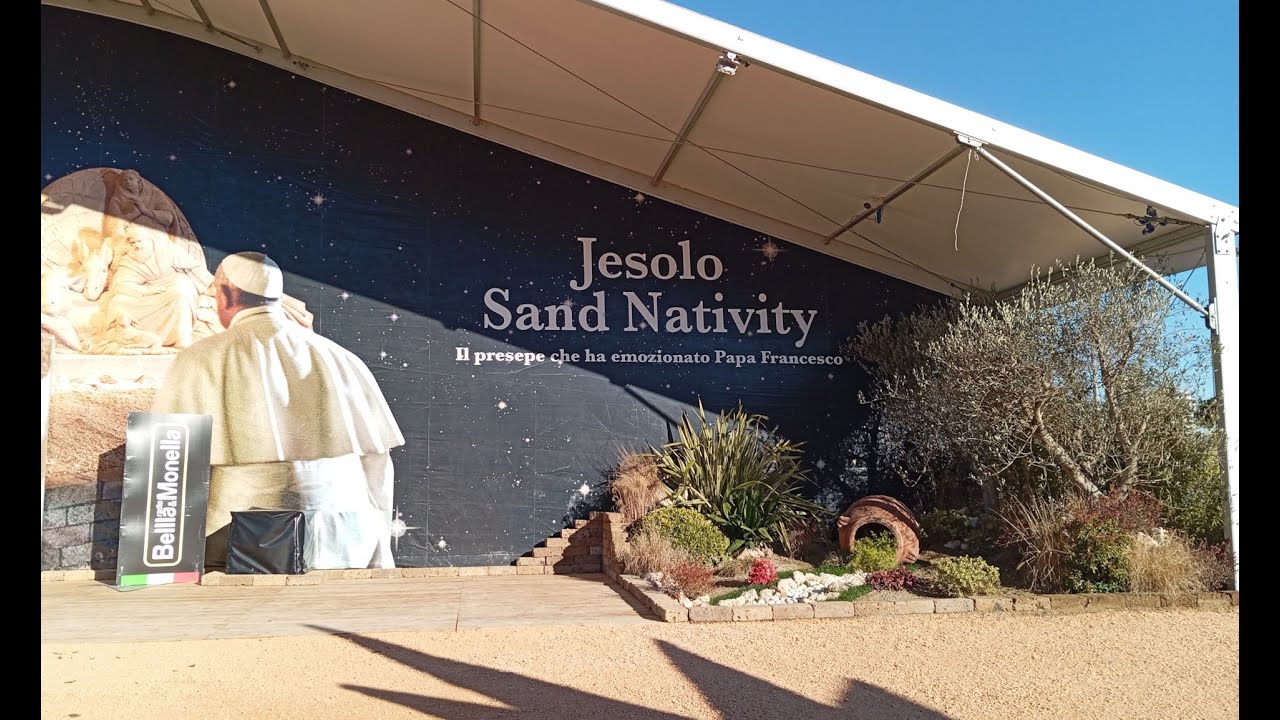Jesolo (VE):  Sand Nativity 2025