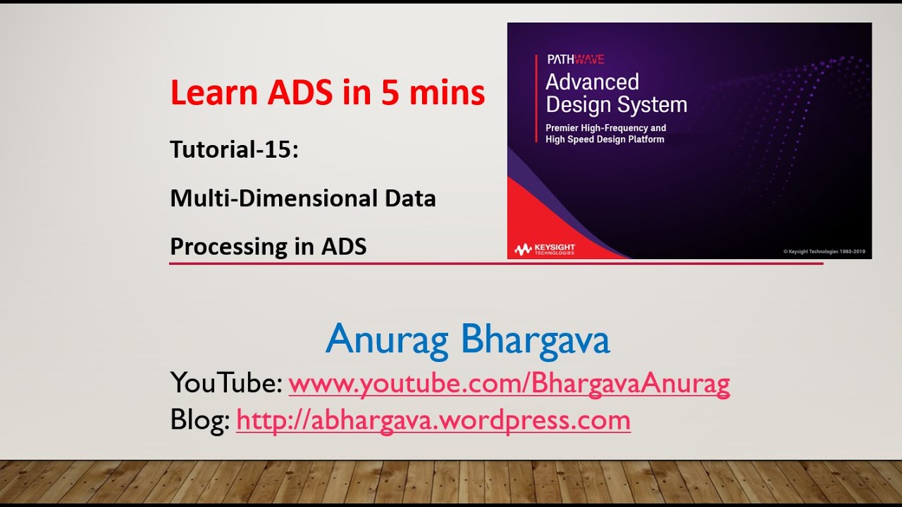 Tutorial-15: Multi-Dimensional Data Processing