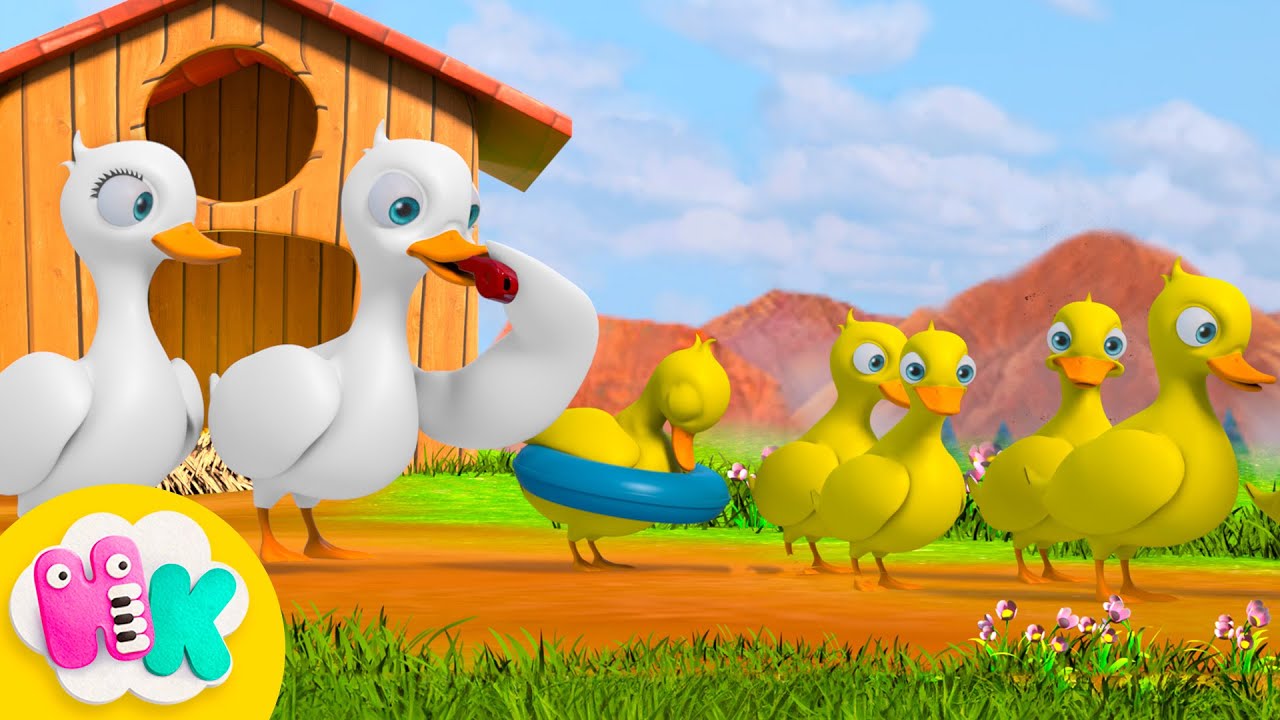 Cento paperelle d'oro 🪿🐥 Canzoni di animali per Bambini | HeyKids Italiano