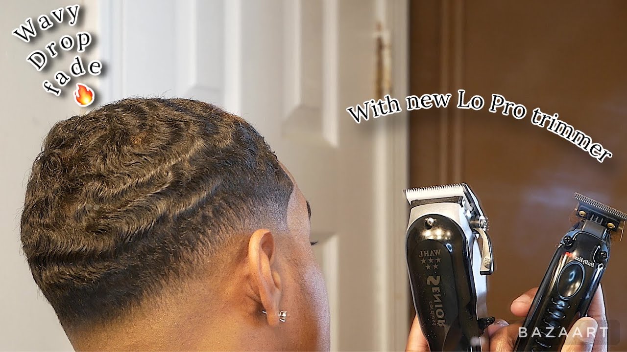 EASY SELF CUT TUTORIAL🔥🔥/DROP FADE WITH ELITE WAVES🌊