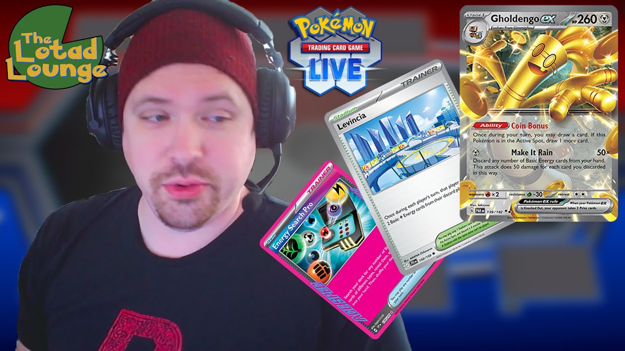 PTCGL: I've Been Messing Around With Gholdengo ex and I love it! | Gholdengo ex Deck Build