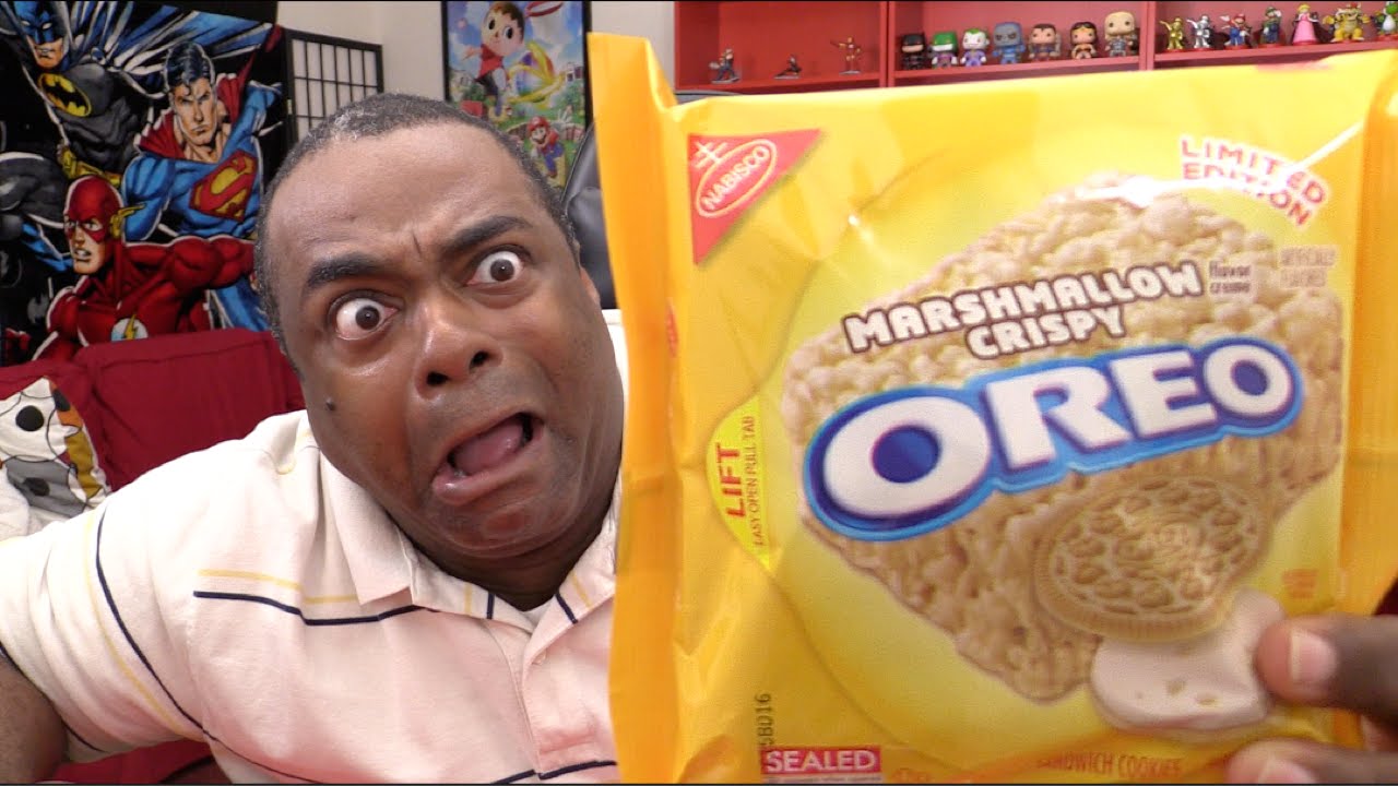 ТЕСТ НА ВКУС ХРУСТЯЩЕГО ЗЕФИРНОГО ПЕЧЕНЬЯ OREO!