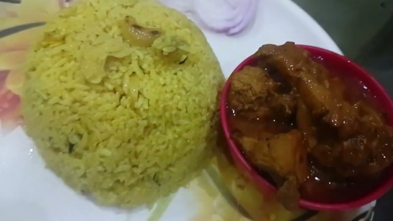 Basanti polao  recipe|||  যদি বাসন্তী পোলাও সপ্তাহান্তে পাওয়া যায়, আমি কিছুই চাই না। || Tasty 
