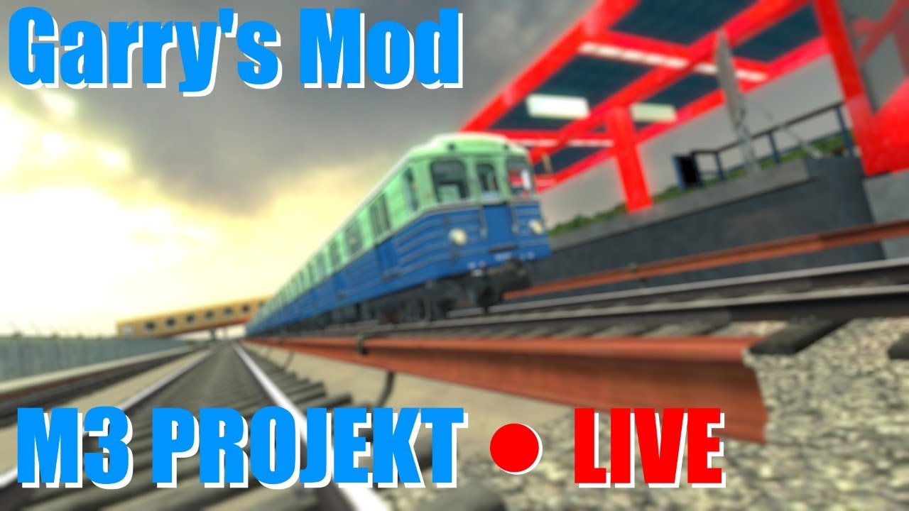 Garry's Mod - Metrostroi - M3 PROJEKT /w Erik08King (HUN)