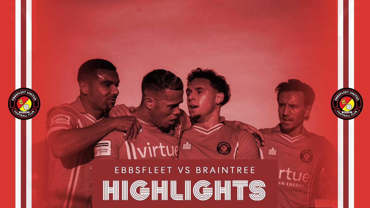 HIGHLIGHTS | Ebbsfleet United Vs Braintree Town