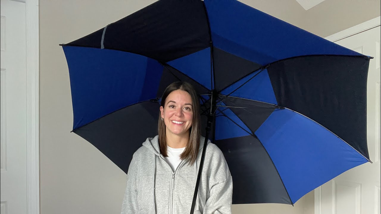 High Quality Golf Umbrella with Fiberglass Frame - Multiple Sizes & Colors 