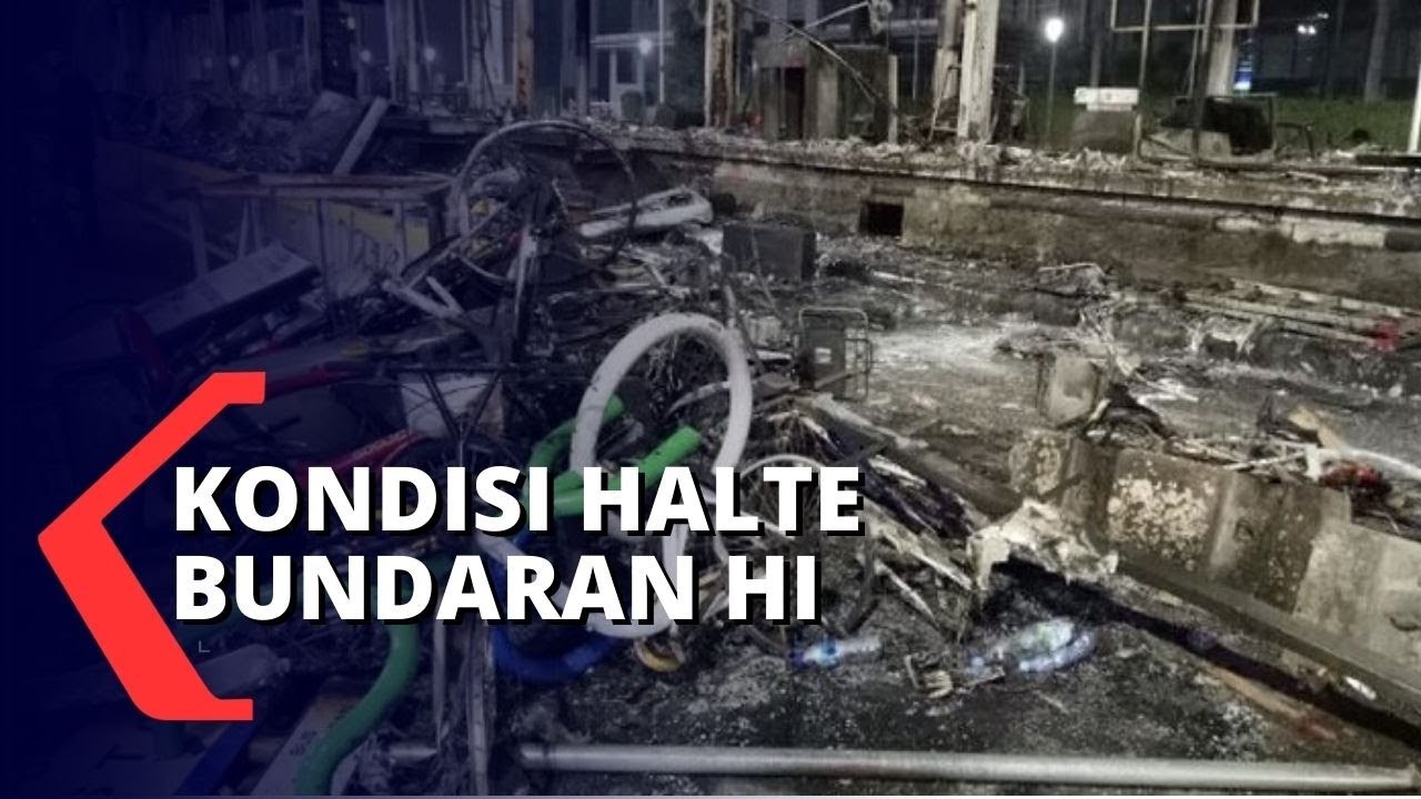 Kondisi Terkini Halte Transjakarta Bundaran HI