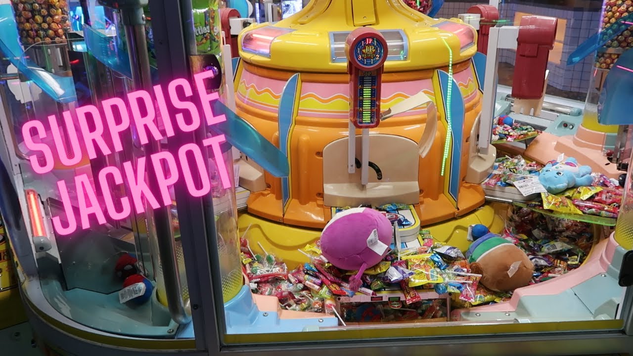 Surprise Squishmallows Jackpot - BIG SWEET LAND - Candy Pusher Arcade Game