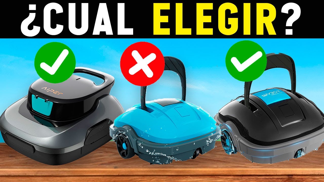 😮 Los 5 Mejores Robots Limpiadores de Piscina Automáticos 2025 Amazon Calidad Precio