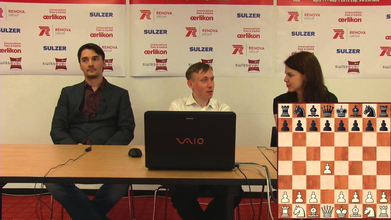 Press Conference Round 11: Ponomariov Ruslan (UKR) - Morozevich Alexander (RUS)