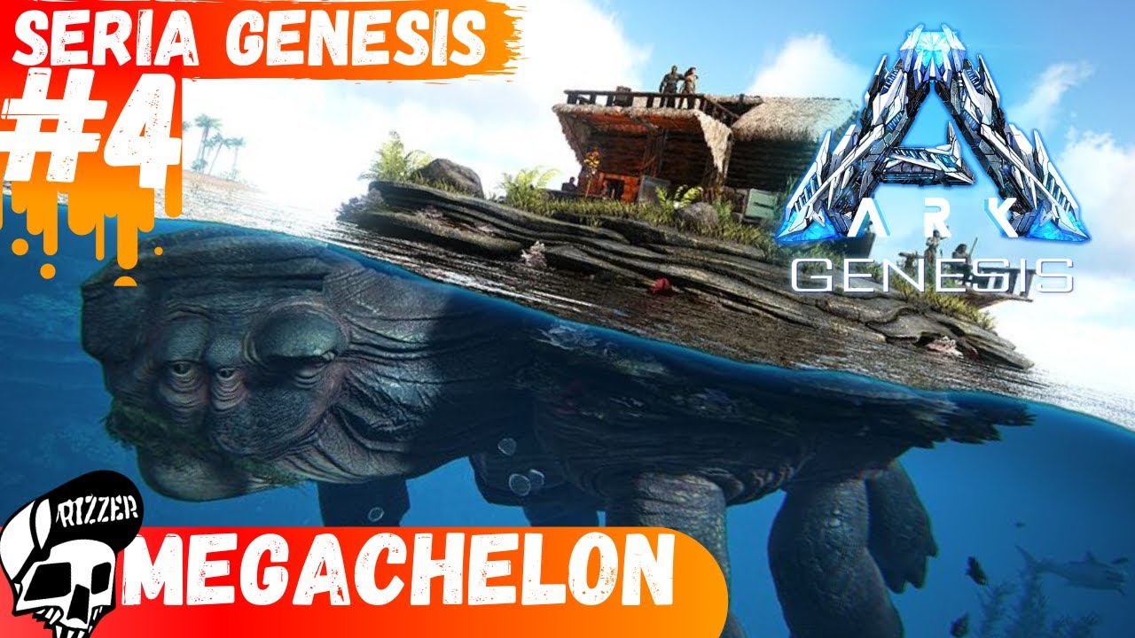 🦕 Wszystko o MEGACHELON - ARK GENESIS PL #4 | ARK Survival Evolved po polsku