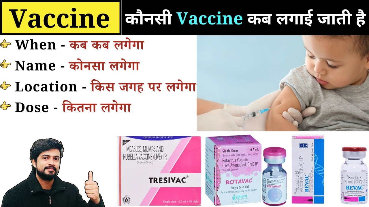 टिकाकरण | Vaccination in Hindi | Immunization | Vaccine Schedule | Bsc. Nursing | GNM | Pharmacy